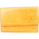 Louis Vuitton Yellow Epi Leather Keyholder
