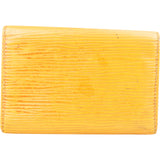 Louis Vuitton Yellow Epi Leather Keyholder