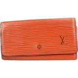 Louis Vuitton Cognac Epi Leather Keyholder