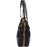 Prada Black Nylon Zipper Handbag