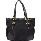 Prada Black Nylon Zipper Handbag