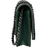 Chanel Patent Caviar Leather CC Wallet On Chain Crossbody Bag