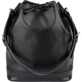 Louis Vuitton Noir Epi Leather Sac Noe Grande Shoulder Bag