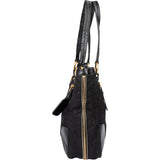 Prada Black Nylon Zipper Handbag