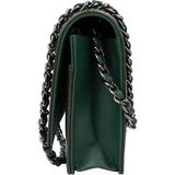 Chanel Patent Caviar Leather CC Wallet On Chain Crossbody Bag