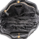 Prada Black Nylon Zipper Handbag