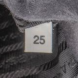 Prada Black Nylon Zipper Handbag