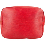 Louis Vuitton Rouge Epi Leather Sac Noe Petit Shoulder Bag