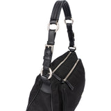 Prada Black Nylon Triangle Shoulder Bag