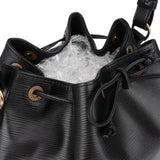 Louis Vuitton Noir Epi Leather Sac Noe Grande Shoulder Bag