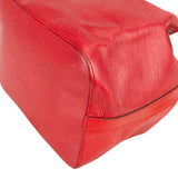 Louis Vuitton Rouge Epi Leather Sac Noe Petit Shoulder Bag
