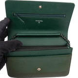 Chanel Patent Caviar Leather CC Wallet On Chain Crossbody Bag