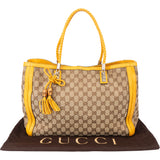 Gucci GG Monogram Bamboo Handbag
