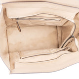 Celine Taupe Leather Luggage Handbag