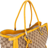 Gucci GG Monogram Bamboo Handbag