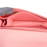 Prada Pink Saffiano Leather Move Wallet On Chain Crossbody Bag