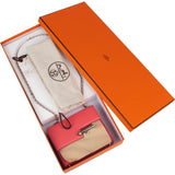 Hermès Chevre Mysore Rose Lipstick Mini Sac Verrou Chaine Crossbody Bag