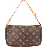 Louis Vuitton Canvas Monogram Pochette Accessoire Handbag