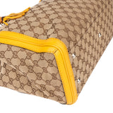 Gucci GG Monogram Bamboo Handbag