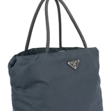 Prada Antracite Nylon Triangle Handbag