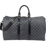 Louis Vuitton Damier Graphit Monogram Keepall 45 Bandouliere