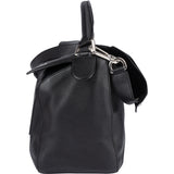 Loewe Black Leather Large Puzzle Handbag