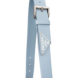 Prada Blue Saffiano Leather Triangle 3 in 1 Crossbody Bag