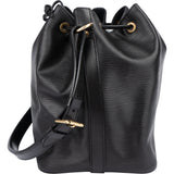 Louis Vuitton Noir Epi Leather Sac Noe Petit Shoulder Bag