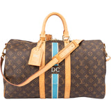 Louis Vuitton Canvas Monogram ID Keepall 45 Bandouliere