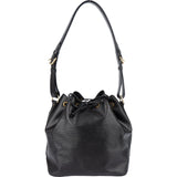 Louis Vuitton Noir Epi Leather Sac Noe Petit Shoulder Bag