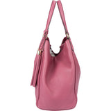 Gucci Pink Leather GG Soho Handbag