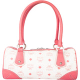 MCM Visetos Monogram Bowling Handbag