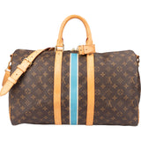 Louis Vuitton Canvas Monogram ID Keepall 45 Bandouliere