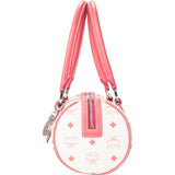 MCM Visetos Monogram Bowling Handbag