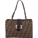 Fendi FF Monogram Baguette Handbag