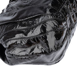 Prada Black  Patent Leather Manici Handbag