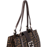 Fendi FF Monogram Baguette Handbag