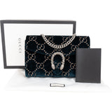 Gucci Velvet GG Monogram Dionysus Crossbody Bag