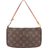 Louis Vuitton Canvas Monogram Pochette Accessoire Handbag