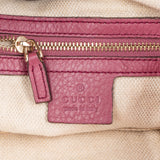 Gucci Pink Leather GG Soho Handbag