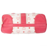 MCM Visetos Monogram Bowling Handbag