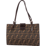 Fendi FF Monogram Baguette Handbag