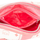 MCM Visetos Monogram Bowling Handbag
