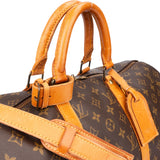 Louis Vuitton Canvas Monogram Keepall 50 Bandouliere