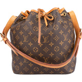 Louis Vuitton Canvas Monogram Sac Noe Petit Shoulder Bag