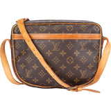 Louis Vuitton Canvas Monogram Jeune Fille GM Crossbody Bag