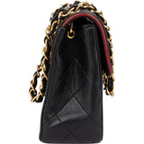 Chanel Quilted Lambskin 24K Gold Single Flap Crossbody Bag