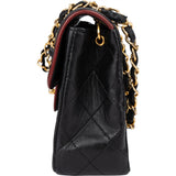 Chanel Quilted Lambskin 24K Gold Single Flap Crossbody Bag