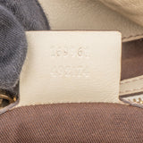 Gucci GG Monogram Bamboo Handbag