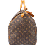 Louis Vuitton Canvas Monogram Keepall 55 Bandouliere